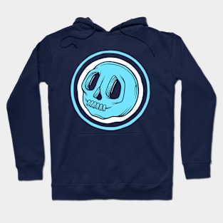 BluCranium Blue Skull Hoodie